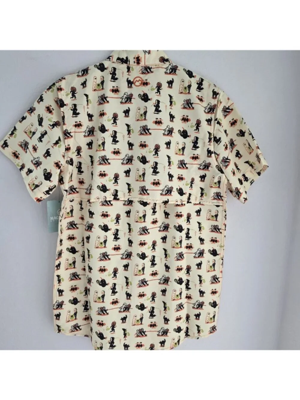 Magellan Boys‎ XL 18-20 Halloween Fishing Shirt Button Up